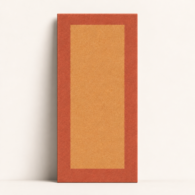 Carrelage décoratif Mattonelle Margherita FRAME TERRACOTTA 10,1x20,5 par Mutina