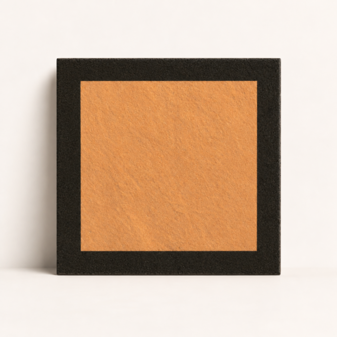 Carrelage décoratif Mattonelle Margherita SQUARE ORANGE 20,5x20,5 par Mutina