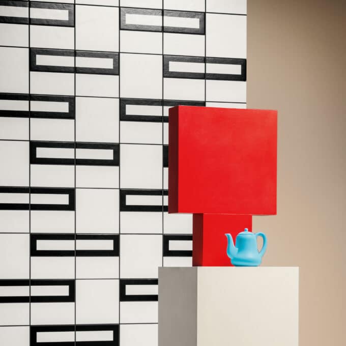 Carrelage décoratif Mattonelle Margherita MARGHE WHITE 20,5x20,5 par Mutina