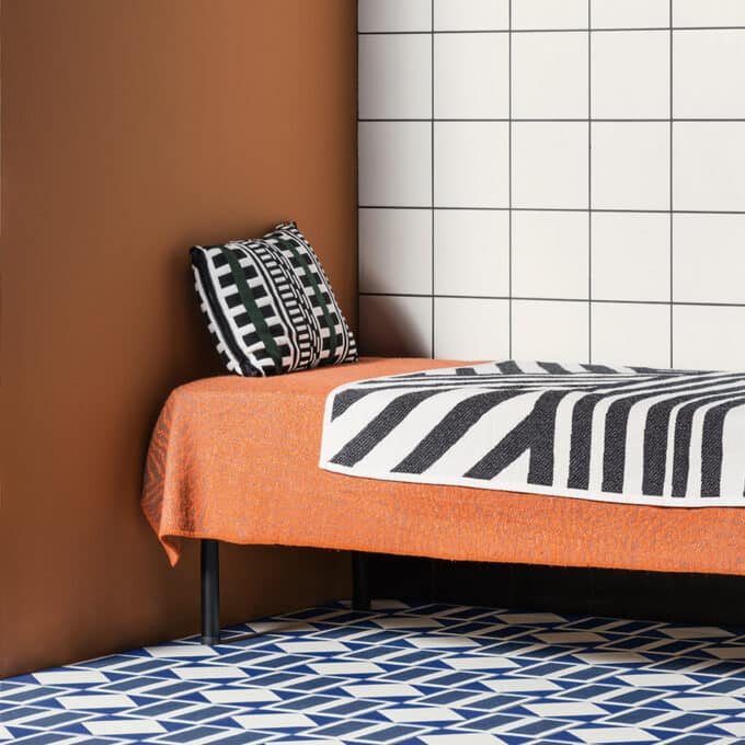 Carrelage décoratif Mattonelle Margherita MARGHE WHITE 20,5x20,5 par Mutina