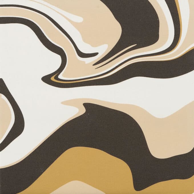 Carrelage en grès cérame FLUID CHOCO MOKA 18,6 x 18,6 par Quintessenza