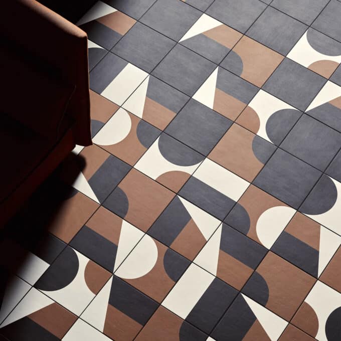 Carrelage sol et mur Mutina Puzzle CRETA 25x25