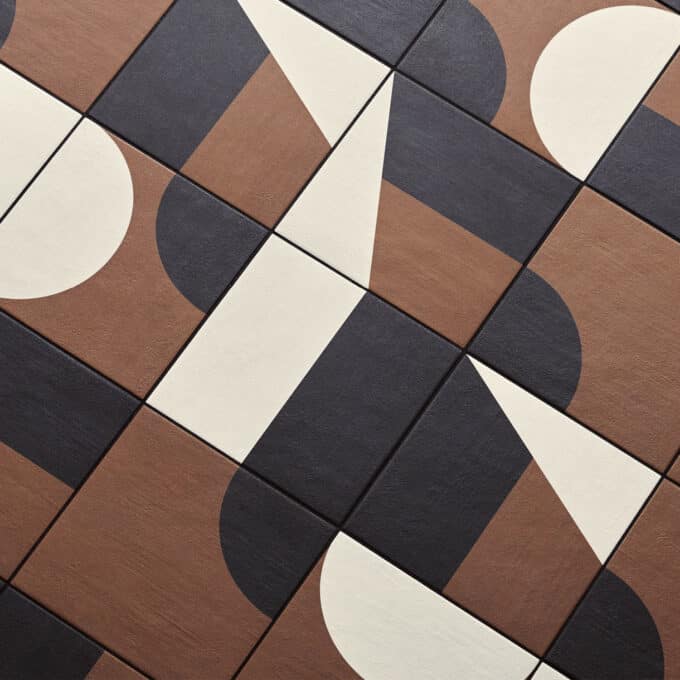 Carrelage sol et mur Mutina Puzzle CRETA 25x25