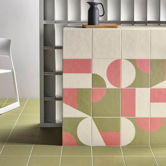 Carrelage sol et mur Mutina Puzzle MURANO 25x25