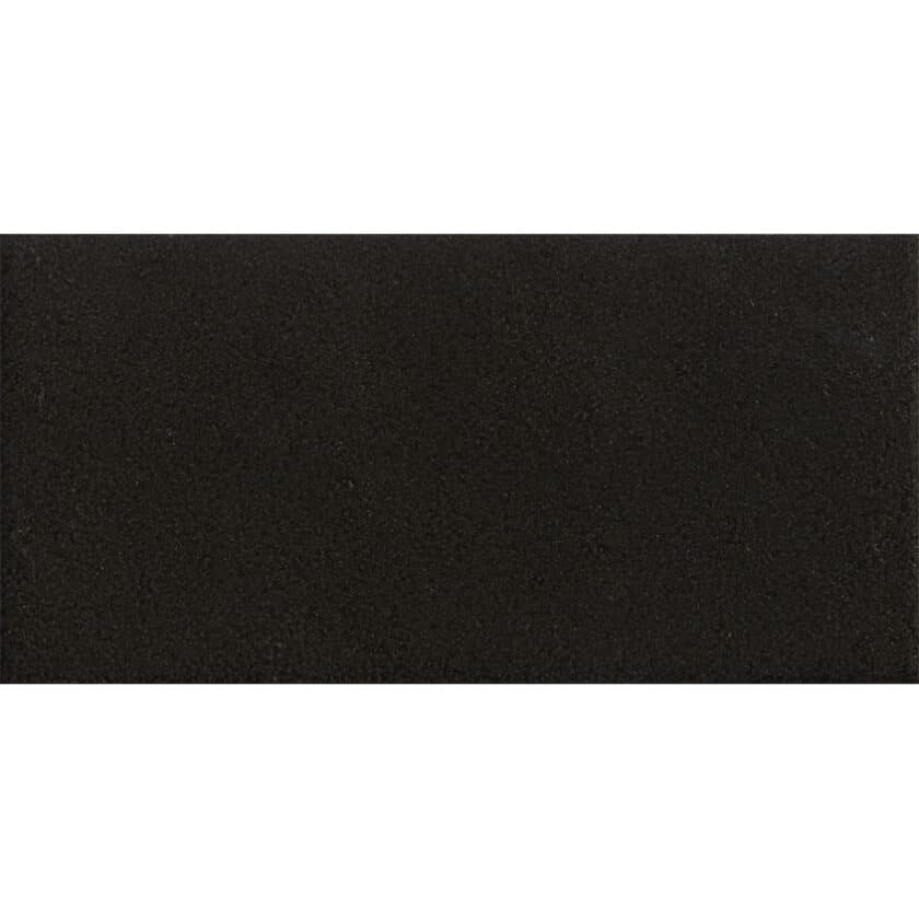 Carrelage décoratif Mattonelle Margherita MARGHE HALF BLACK 10,1x20,5 par Mutina