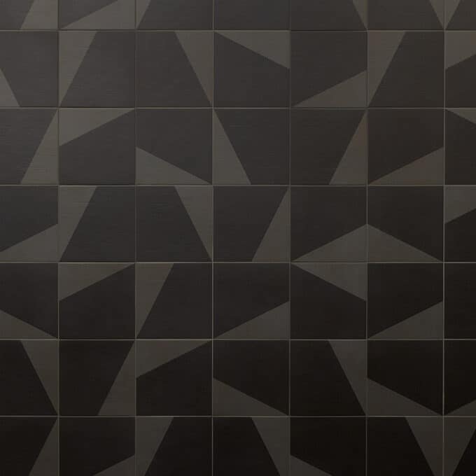 Carrelage sol et mur Mutina Puzzle EDGE SLATE 25x25