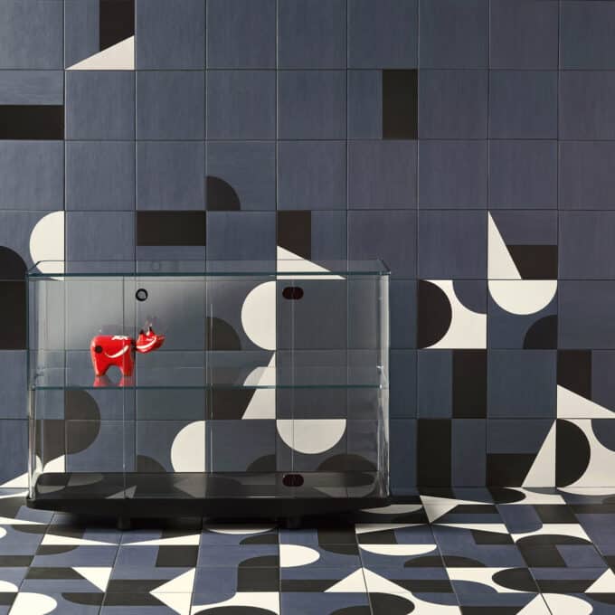 Carrelage sol et mur Mutina Puzzle ANGLESEY 25x25