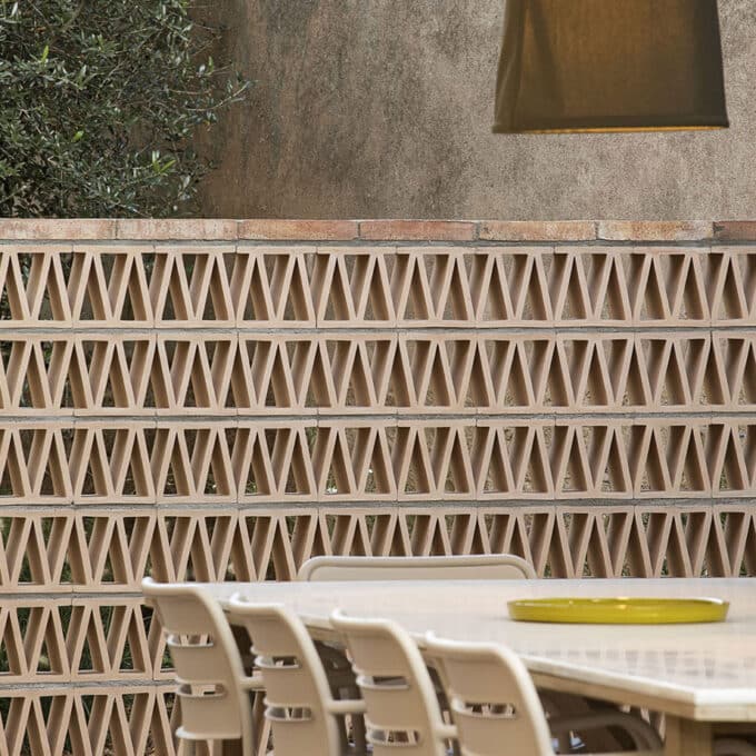 Claustra en Terre Cuite Ferres - Celosia MONTGRI