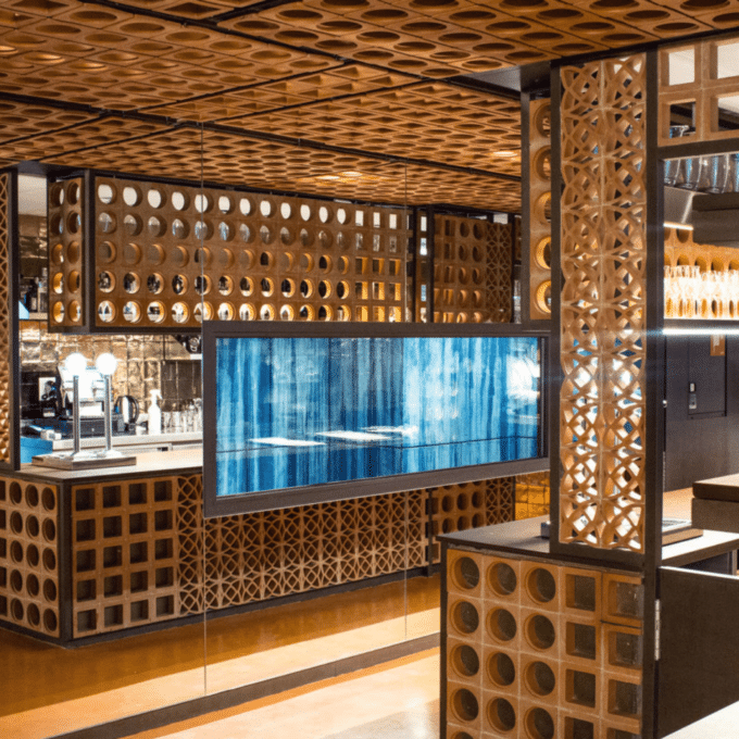 Claustra en Terre Cuite Ferres - ESTARTIT Rojo