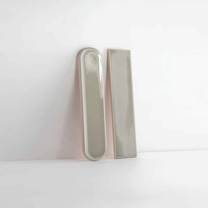 Carrelage mural en faïence Wow Aquarelle MINT GLOSS 7,5 x 30 rectangulaire