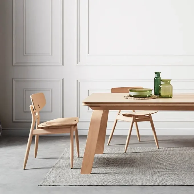 Chaise en bois de hêtre Capdell ECO 500M