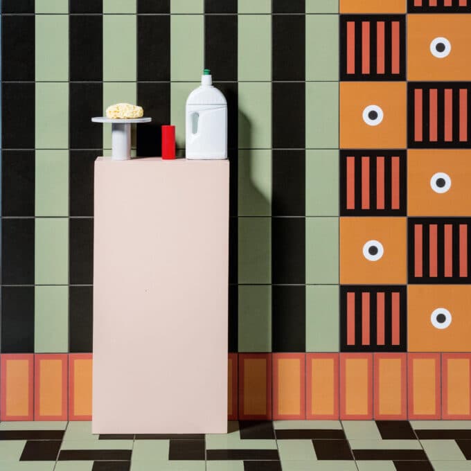 Carrelage décoratif Mattonelle Margherita POINT 20,5x20,5 par Mutina