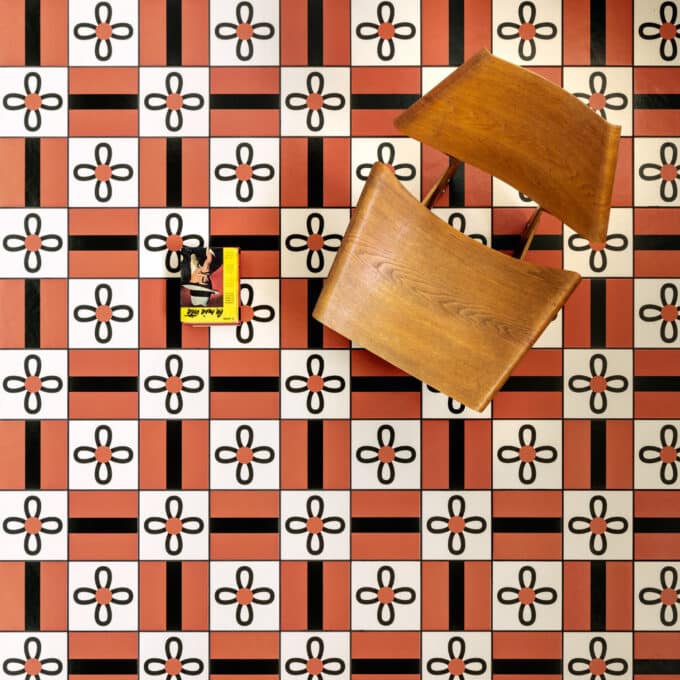 Carrelage décoratif Mattonelle Margherita PETALS 20,5x20,5 par Mutina