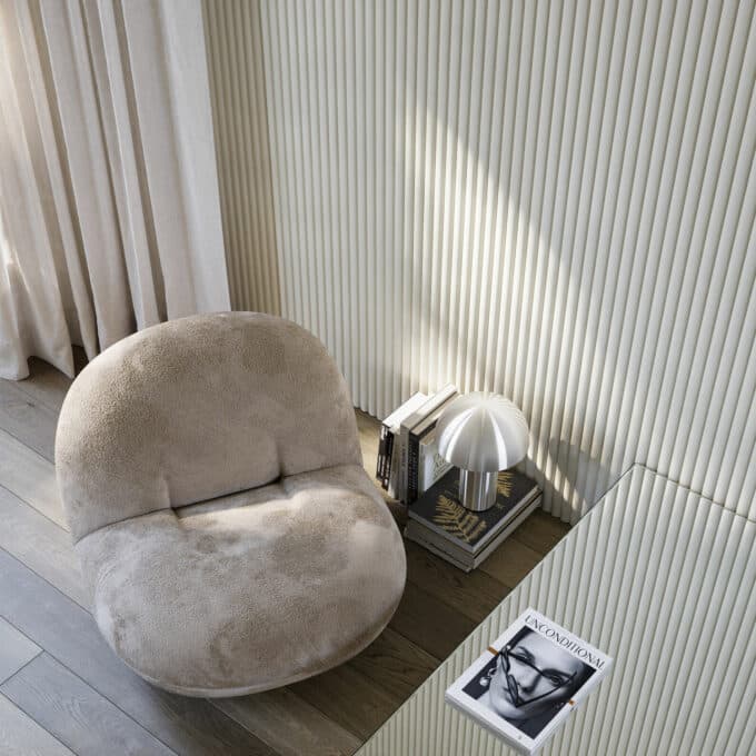 Orac Décor W110-2600 Hill- Panneau Mural 3D Purotouch®