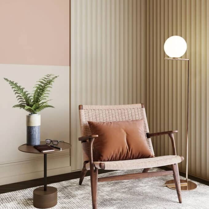 Orac Décor W114-2600 Valley XL - Panneau Mural 3D Purotouch®