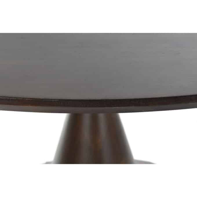 Table de repas en acacia VALLDEMOSSA ronde diamètre 136 cm