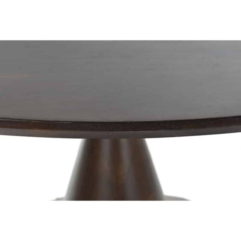 Table de repas en acacia VALLDEMOSSA ronde diamètre 136 cm – Image 3