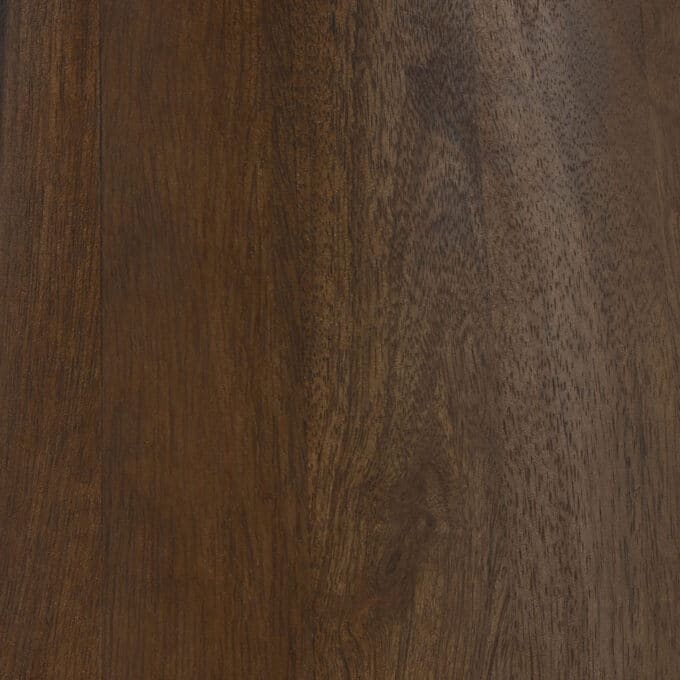 Table de repas ronde en manguier et travertin BOSTON diamètre 120