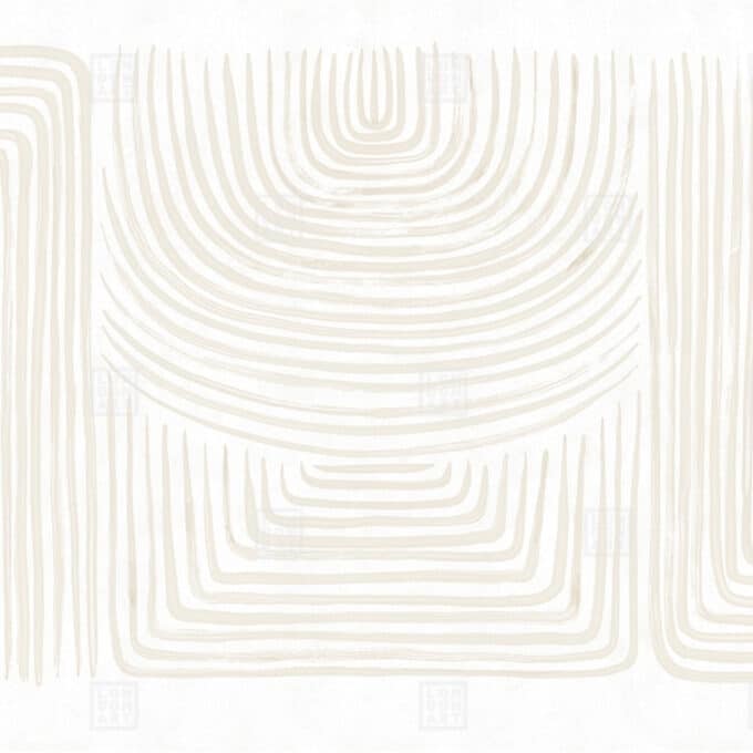 Papier peint panoramique sur mesure IN THE WILDERNESS par Gio Pagani pour London Art