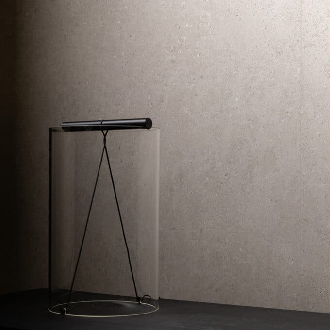 Carrelage aspect pierre Living Ceramics BEREN LIGHT GREY Soft Textured 120x120