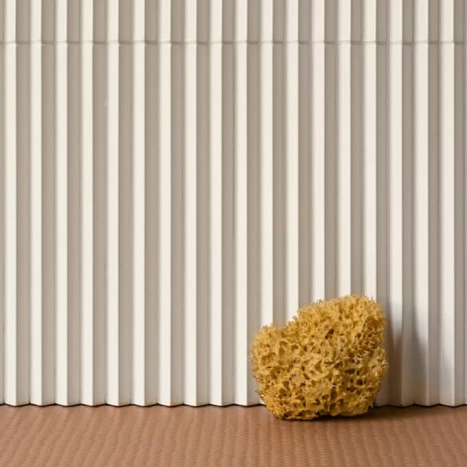 Carrelage mural Mutina Rombini TRIANGLE SMALL GLOSSY WHITE 18,6 × 31,5 cm par Ronan et Erwan Bouroullec