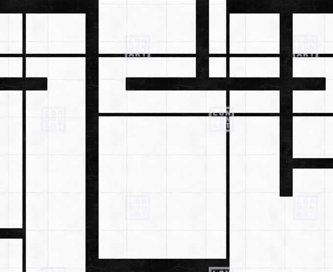 Papier peint panoramique sur mesure TATTOO par Gio Pagani pour London Art