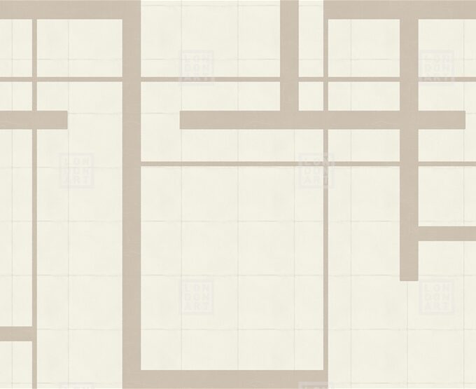 Papier peint panoramique sur mesure TATTOO par Gio Pagani pour London Art