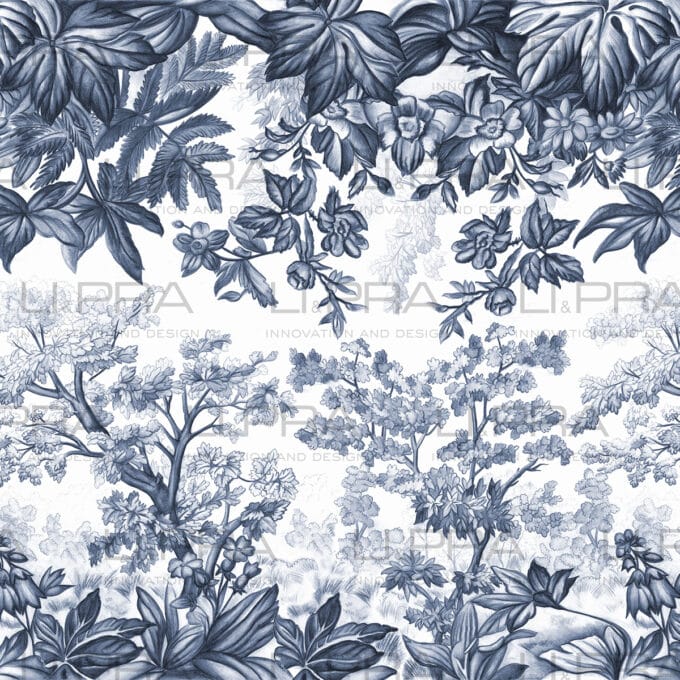 Papier peint panoramique sur mesure WILD LAWN par Li & Pra