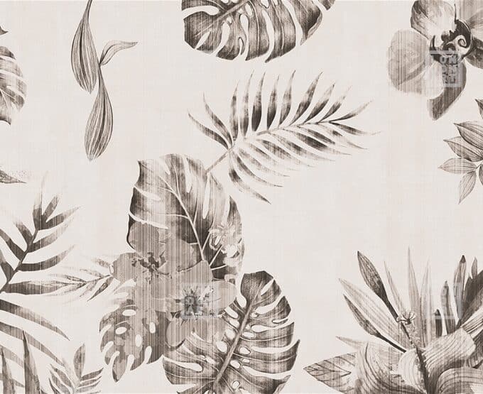 Papier peint panoramique sur mesure HUNG UP ON A DREAM par Gio Pagani pour London Art