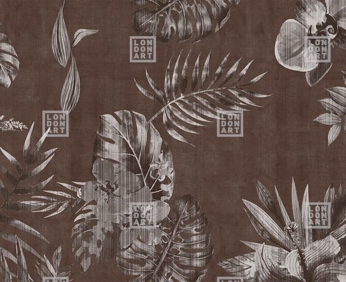 Papier peint panoramique sur mesure HUNG UP ON A DREAM par Gio Pagani pour London Art