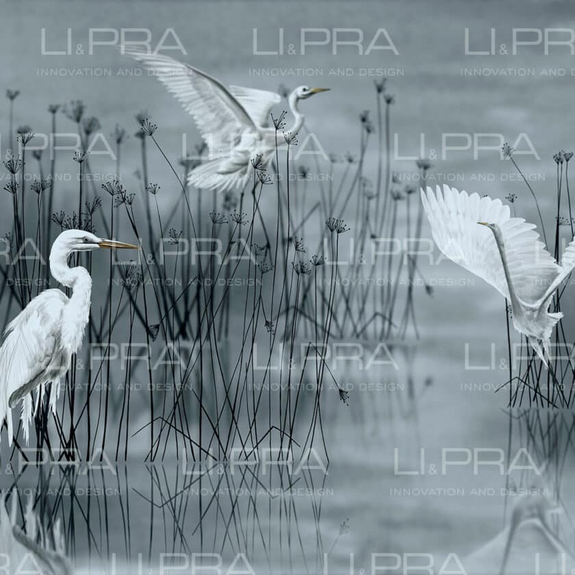 Papier peint panoramique sur mesure IN A BACKWATER par Li & Pra – Image 2