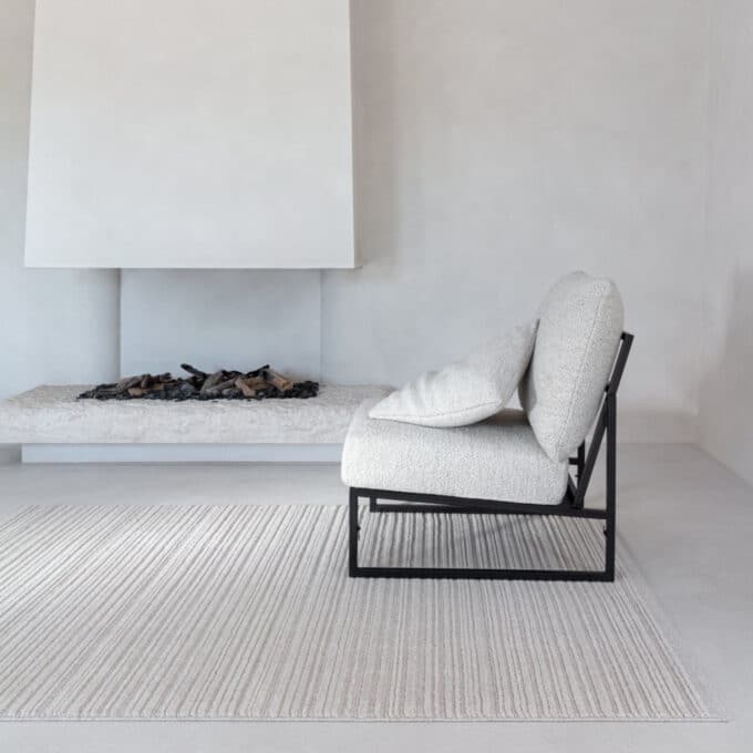 Tapis DUNAS Gris par Ligne Pure