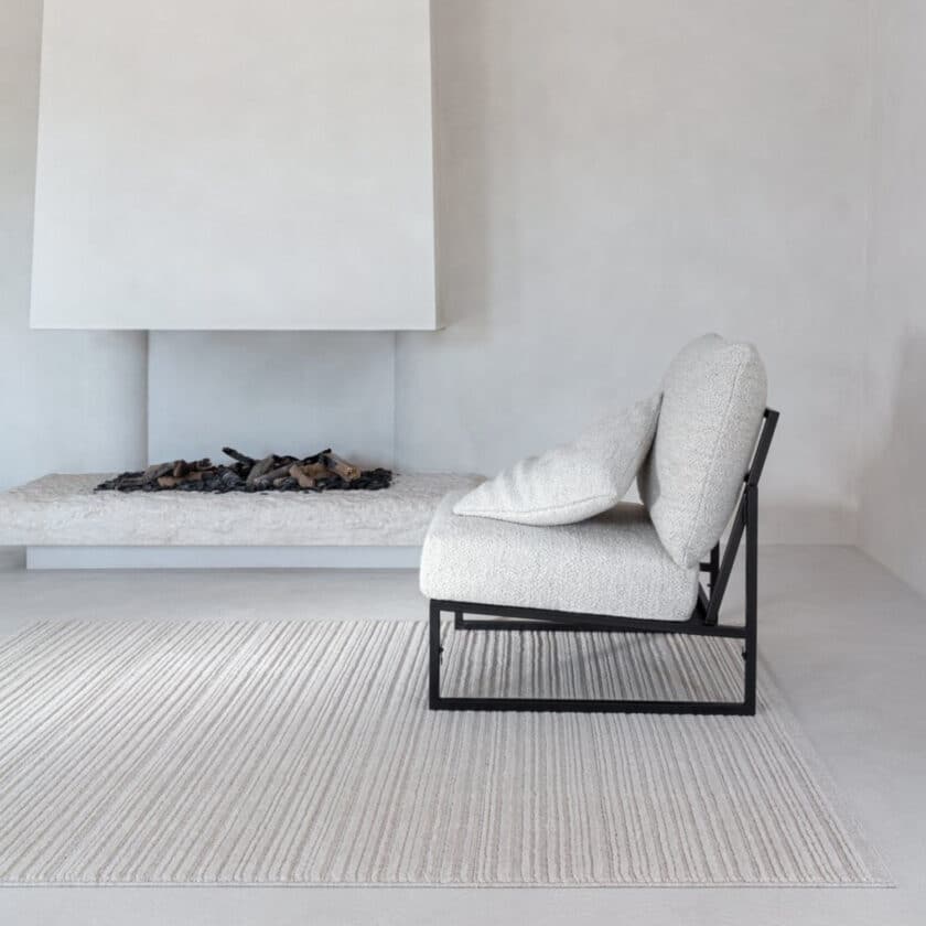 Tapis DUNAS Gris par Ligne Pure – Image 3