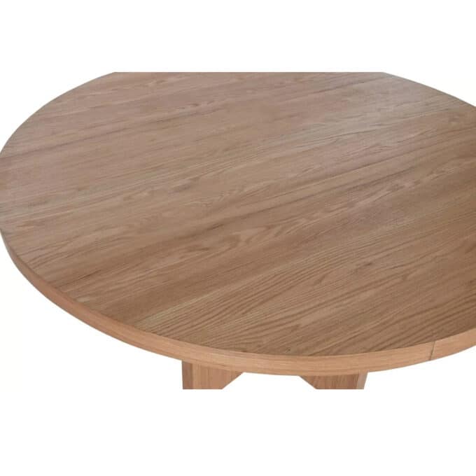 Table de repas ronde en chêne clair PONTREMOLI diamètre 152