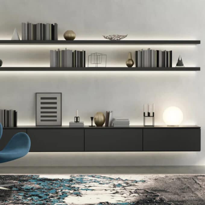 Tapis contemporain abstrait GABRIELLE 491B/Q13 par Sitap