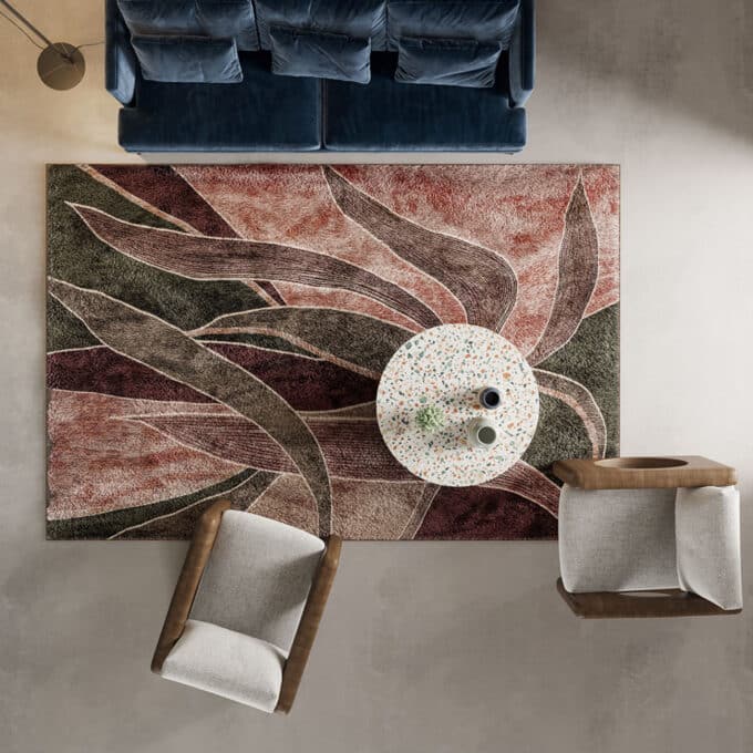 Tapis contemporain FALSO par Inkiostro Bianco