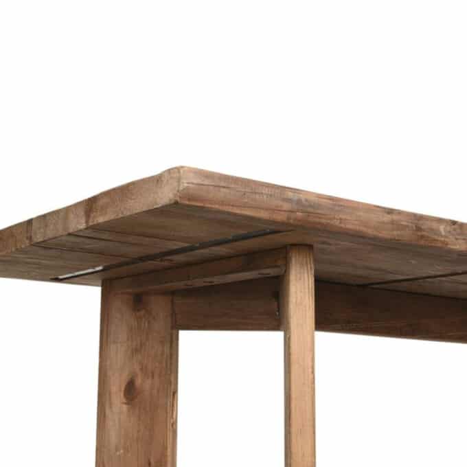 Table de repas rectangulaire en teck recyclé IBIZA 180x90