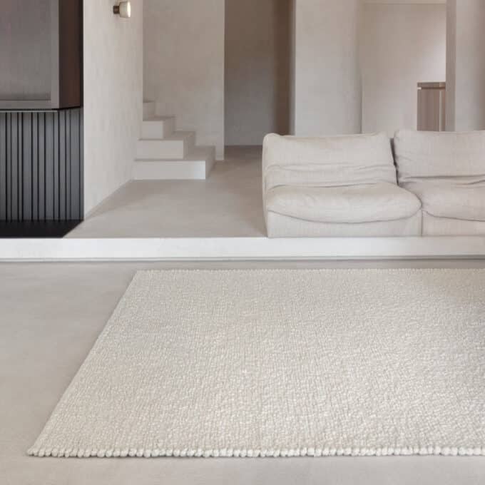 Tapis TEDI Ivoire par Ligne Pure