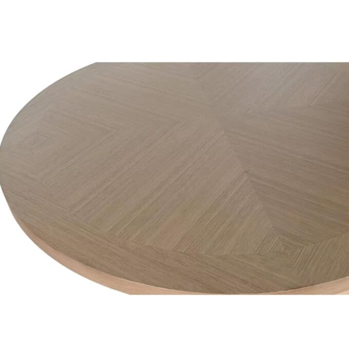 Table de repas ronde en bois clair NOLITA diamètre 137