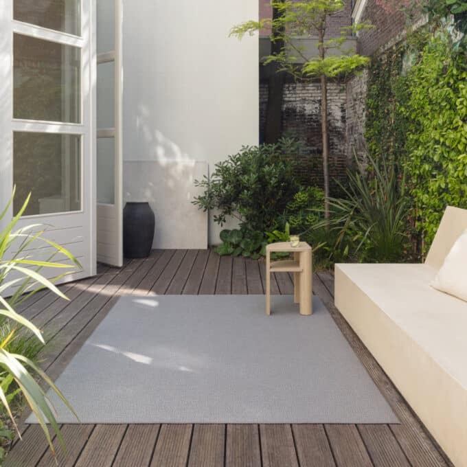 Tapis intérieur extérieur RIMINI Gris par Ligne Pure