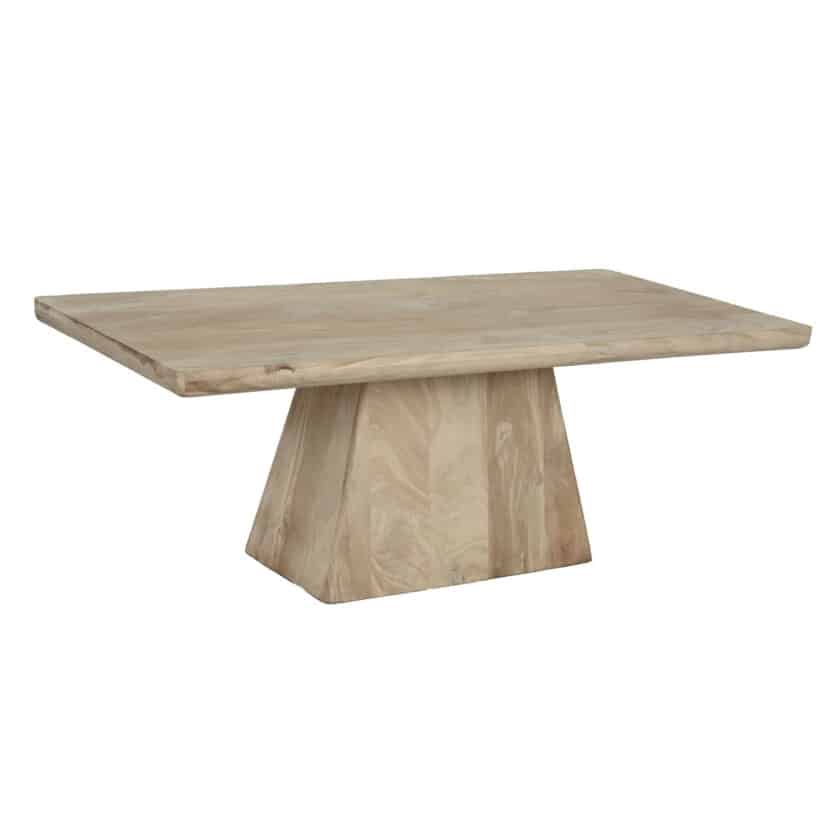 Table basse rectangulaire en bois de manguier ASPEN 60x120