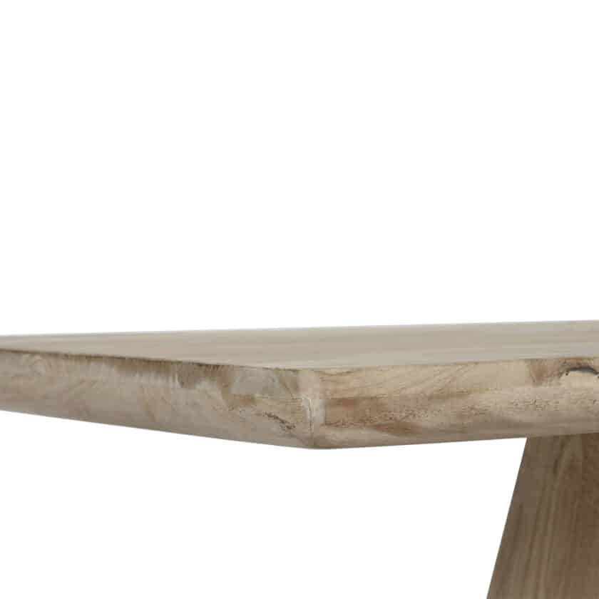 Table basse rectangulaire en bois de manguier ASPEN 60x120 – Image 5