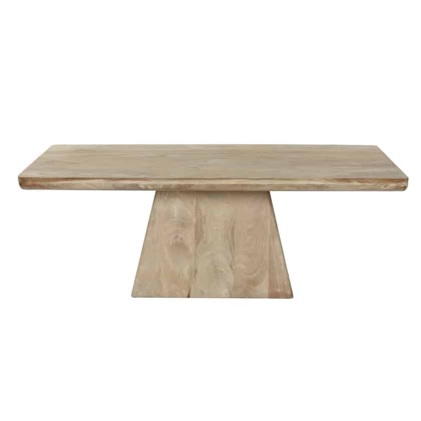 Table basse rectangulaire en bois de manguier ASPEN 60x120 – Image 6