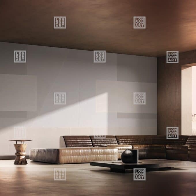 Papier peint panoramique sur mesure I KNOW A LITTLE par Gio Pagani pour London Art