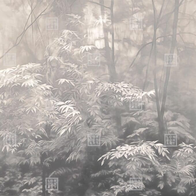 Papier Peint Panoramique sur Mesure INTO THE WOODS par Nicola Bottegal pour London Art