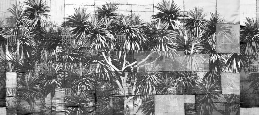 Papier Peint Panoramique sur Mesure AUSTRALIS par Nicola Bottegal pour London Art – Image 3