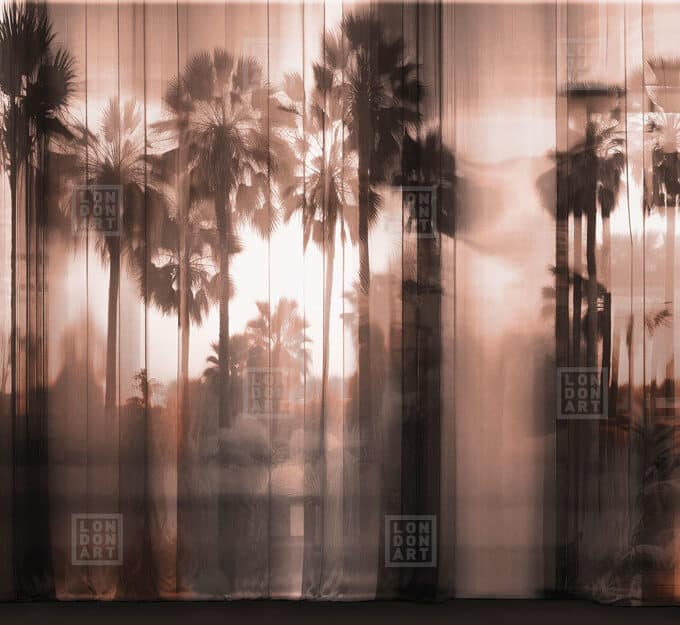 Papier Peint Panoramique sur Mesure OCEAN DRIVE par Nicola Bottegal pour London Art