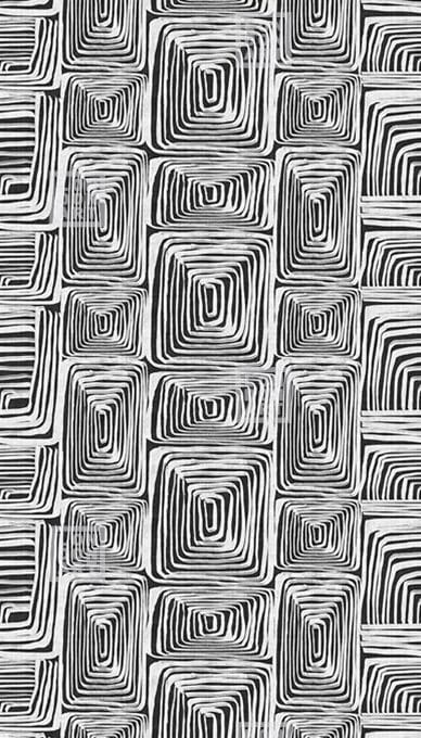 Papier Peint Panoramique sur Mesure LAST NIGHT par Nicola Bottegal pour London Art