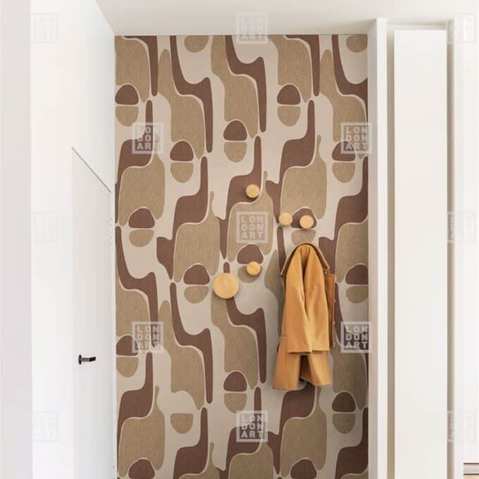 Papier Peint Panoramique sur Mesure DARLING par Nicola Bottegal pour London Art