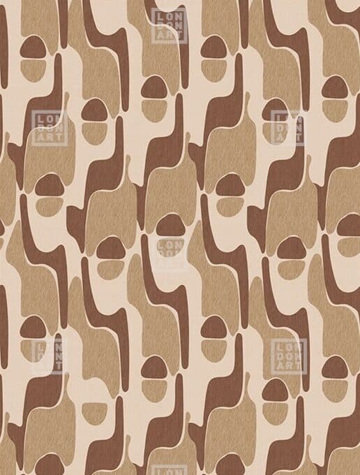 Papier Peint Panoramique sur Mesure DARLING par Nicola Bottegal pour London Art